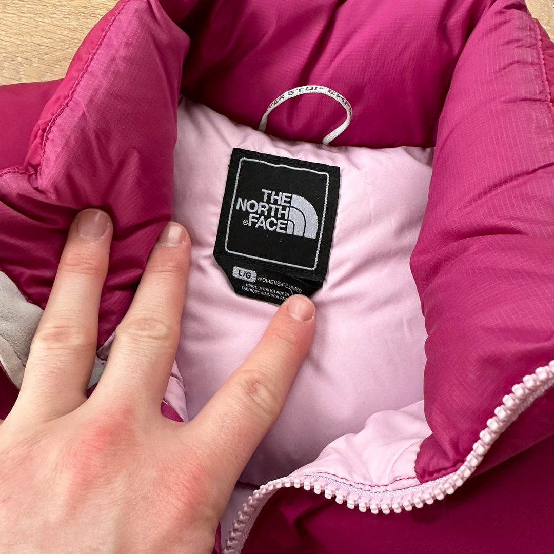 Vintage puchowa kamizelka The North Face – damska, duża