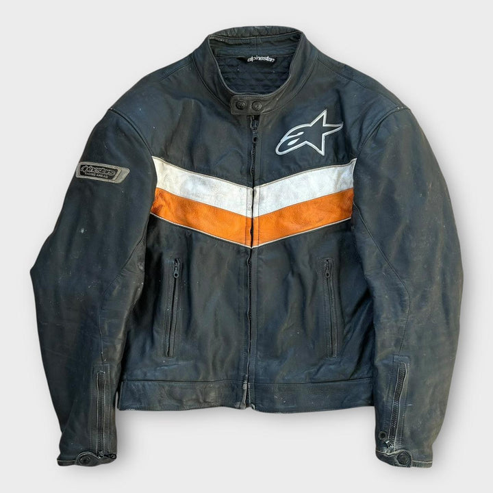 Skórzana kurtka motocyklowa Alpinestars - średnia (sprawdź wymiary)