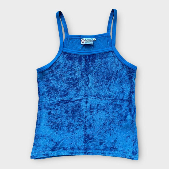 Welurowy top na ramiączkach Y2K O’Neil – duży