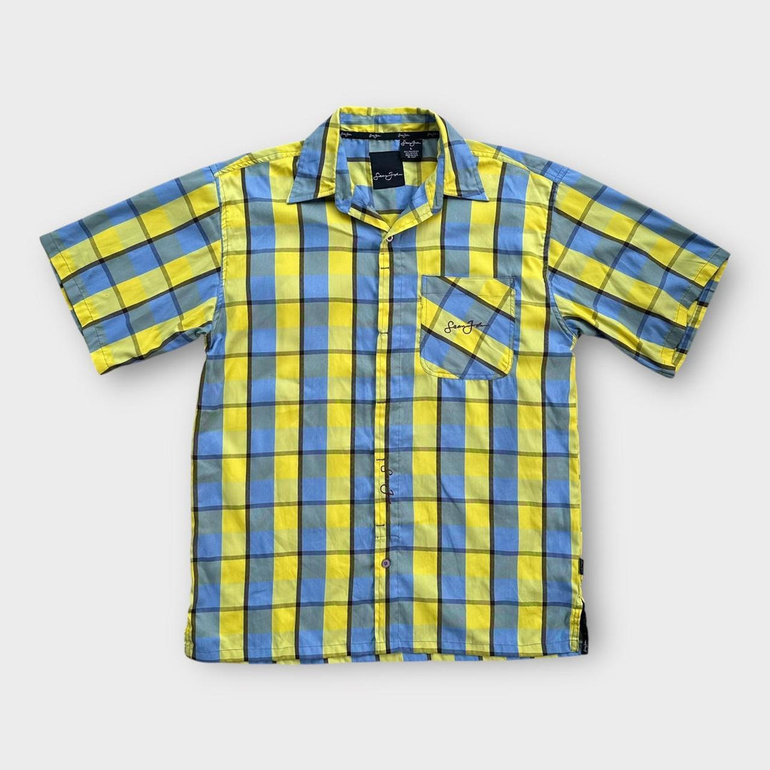 Koszula z krótkim rękawem Vintage Sean John - duża (pasuje jak luźna XL)