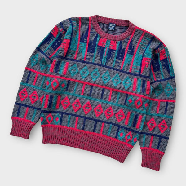 Sweter z dzianiny Vintage Gant - średni