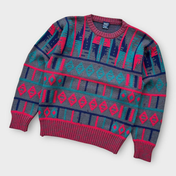 Sweter z dzianiny Vintage Gant - średni