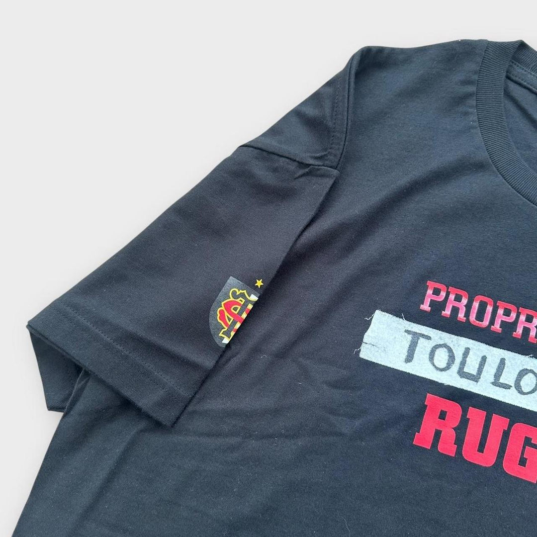 Top do rugby Vintage Toulouse – XL