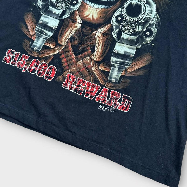 Koszulka z grafiką czaszki – XL