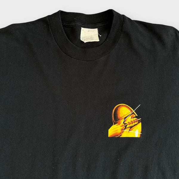 Vintage koszulka z grafiką z silną kokardką – XL