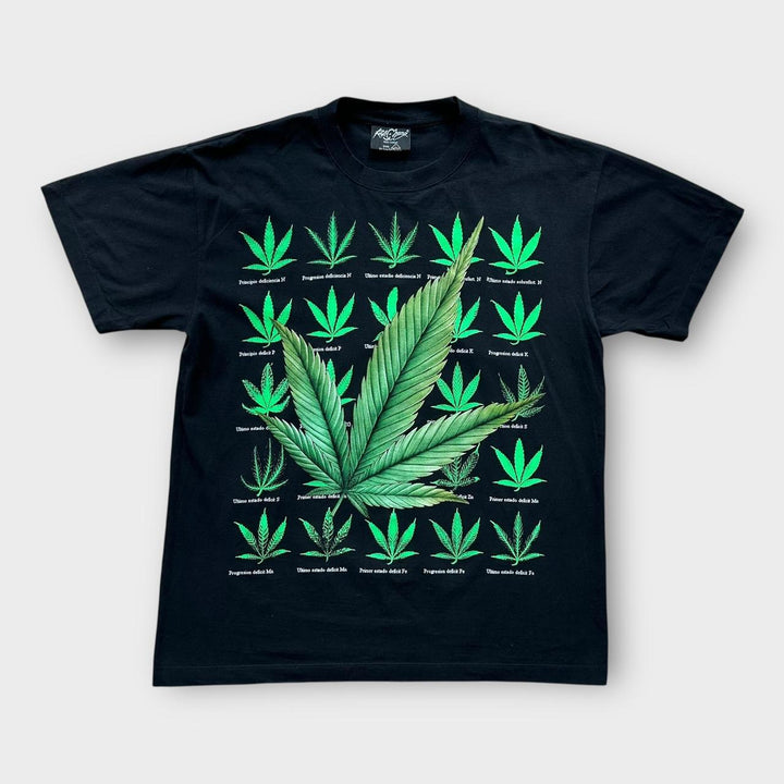 Koszulka z grafiką Weed – duża