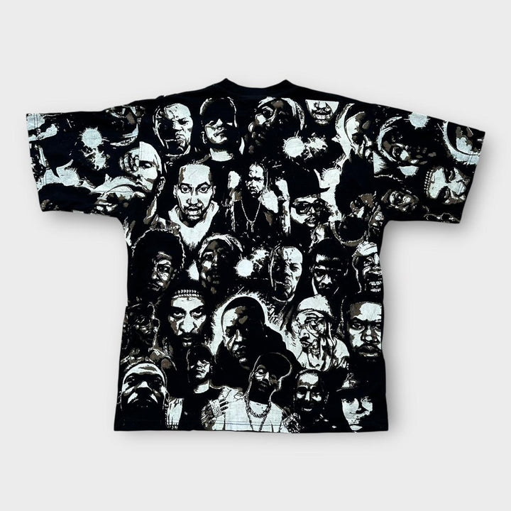 Koszulka rapowa Time is Money Hip-Hop na całej powierzchni – XL