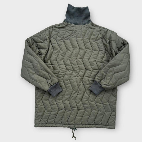 Vintage niemiecka kurtka podpinkowa wojskowa - średnia