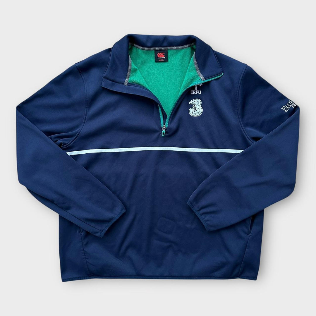 Irlandzka bluza do rugby z zamkiem błyskawicznym w rozmiarze XL