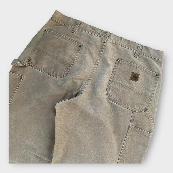 Spodnie Carhartt z podwójnym kolanem - 38 cali w pasie