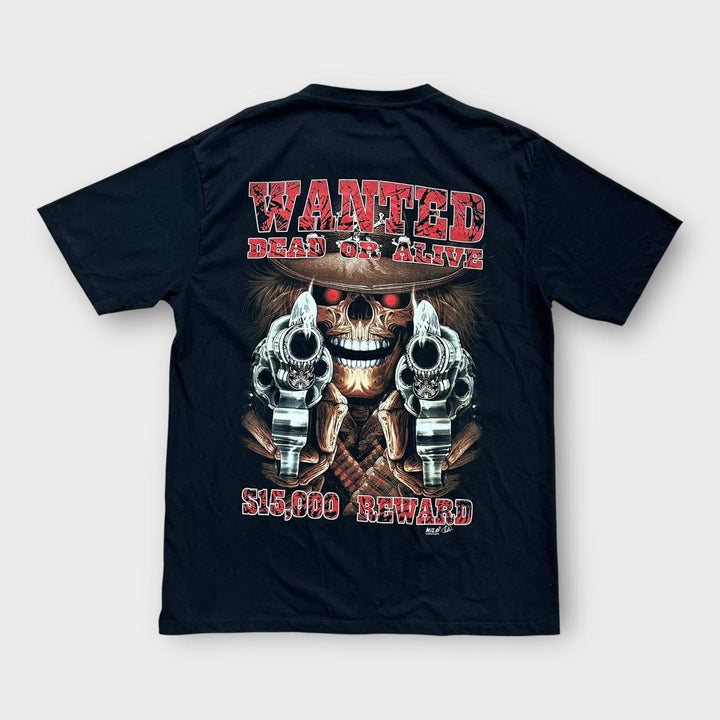 Koszulka z grafiką czaszki – XL