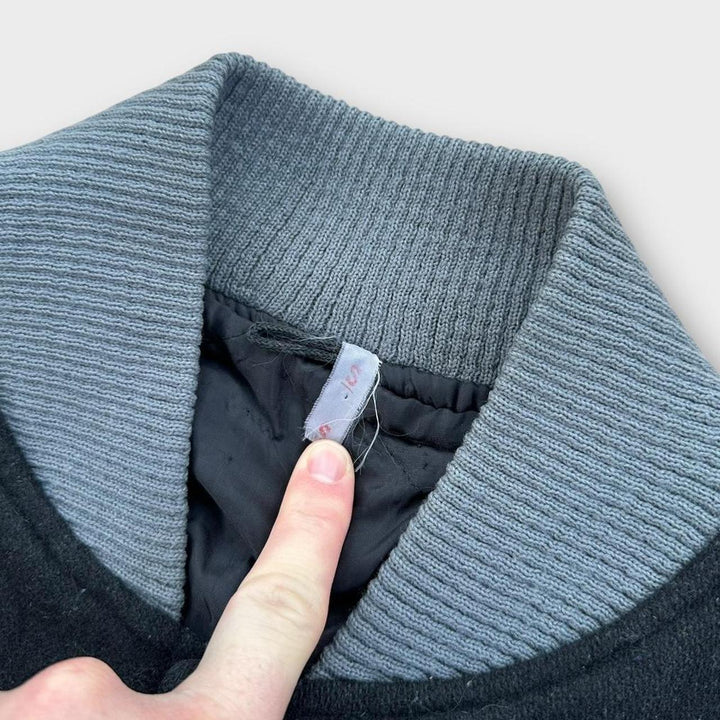 Kurtka bomberka motocrossowa w stylu vintage - mała