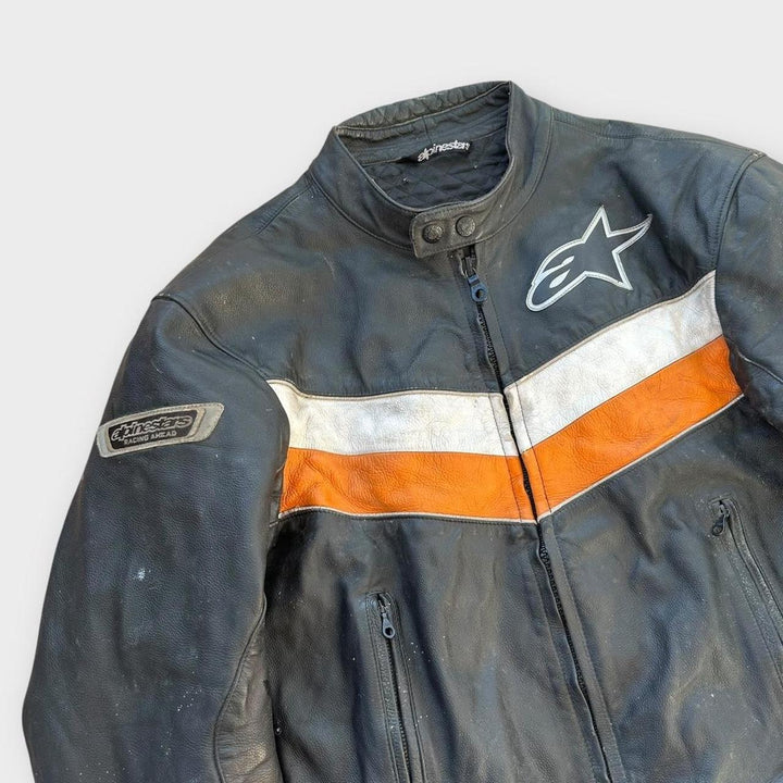 Skórzana kurtka motocyklowa Alpinestars - średnia (sprawdź wymiary)