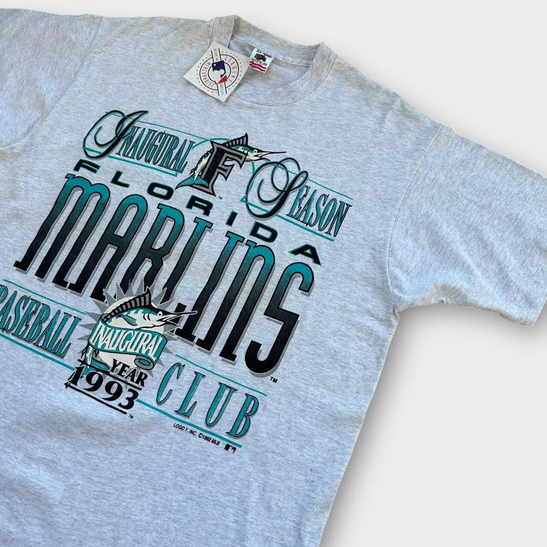 Vintage koszulka z grafiką Florida Marlins – XL