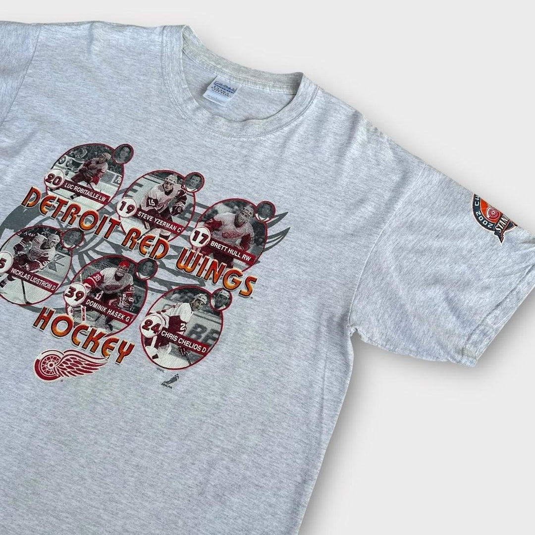 Vintage koszulka NHL Detroit Red Wings – duża