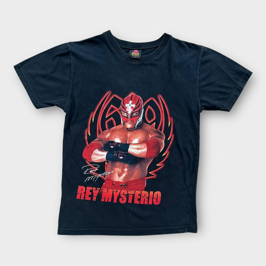 Koszulka niemowlęca Rey Mysterio w stylu vintage – damska, duża