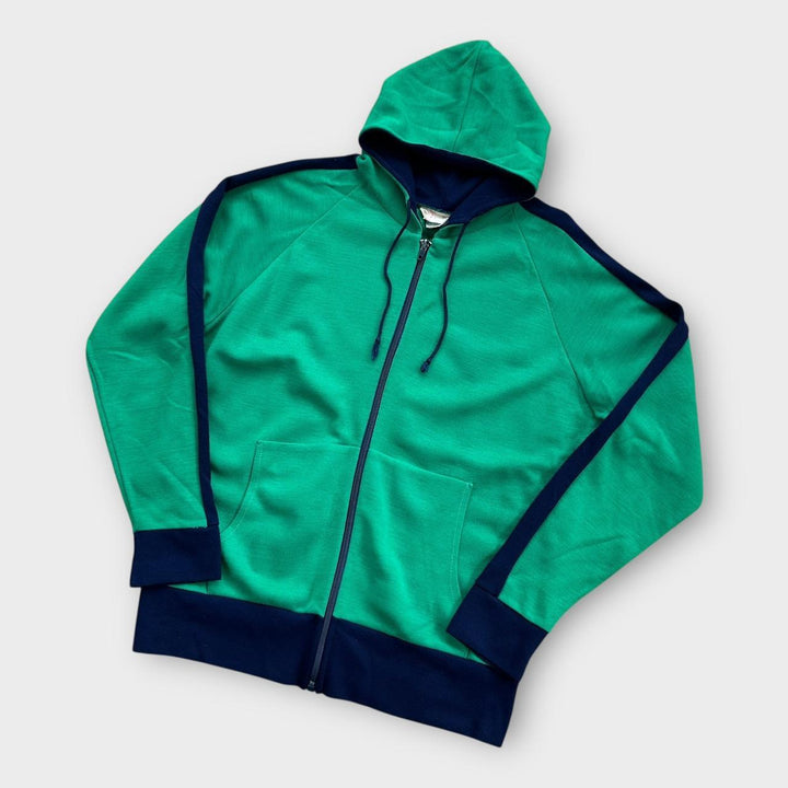 Kurtka dresowa w stylu vintage z lat 70. – średnia