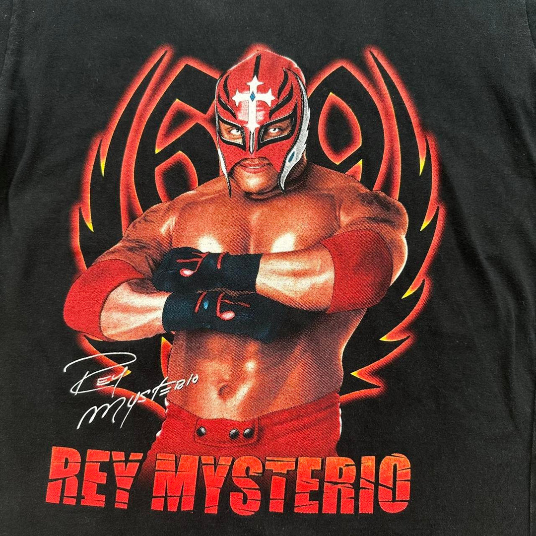 Koszulka niemowlęca Rey Mysterio w stylu vintage – damska, duża
