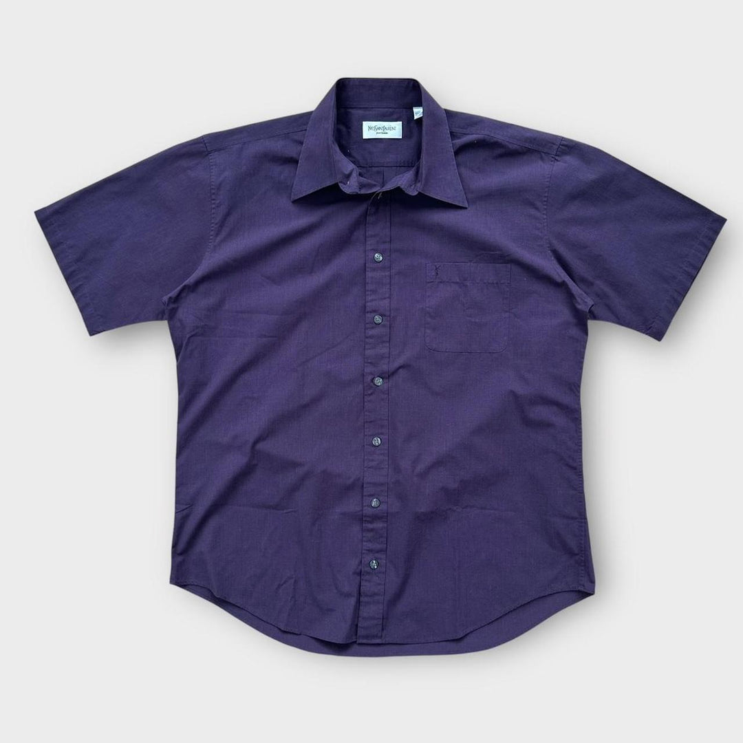 Koszula z krótkim rękawem Vintage YSL - duża