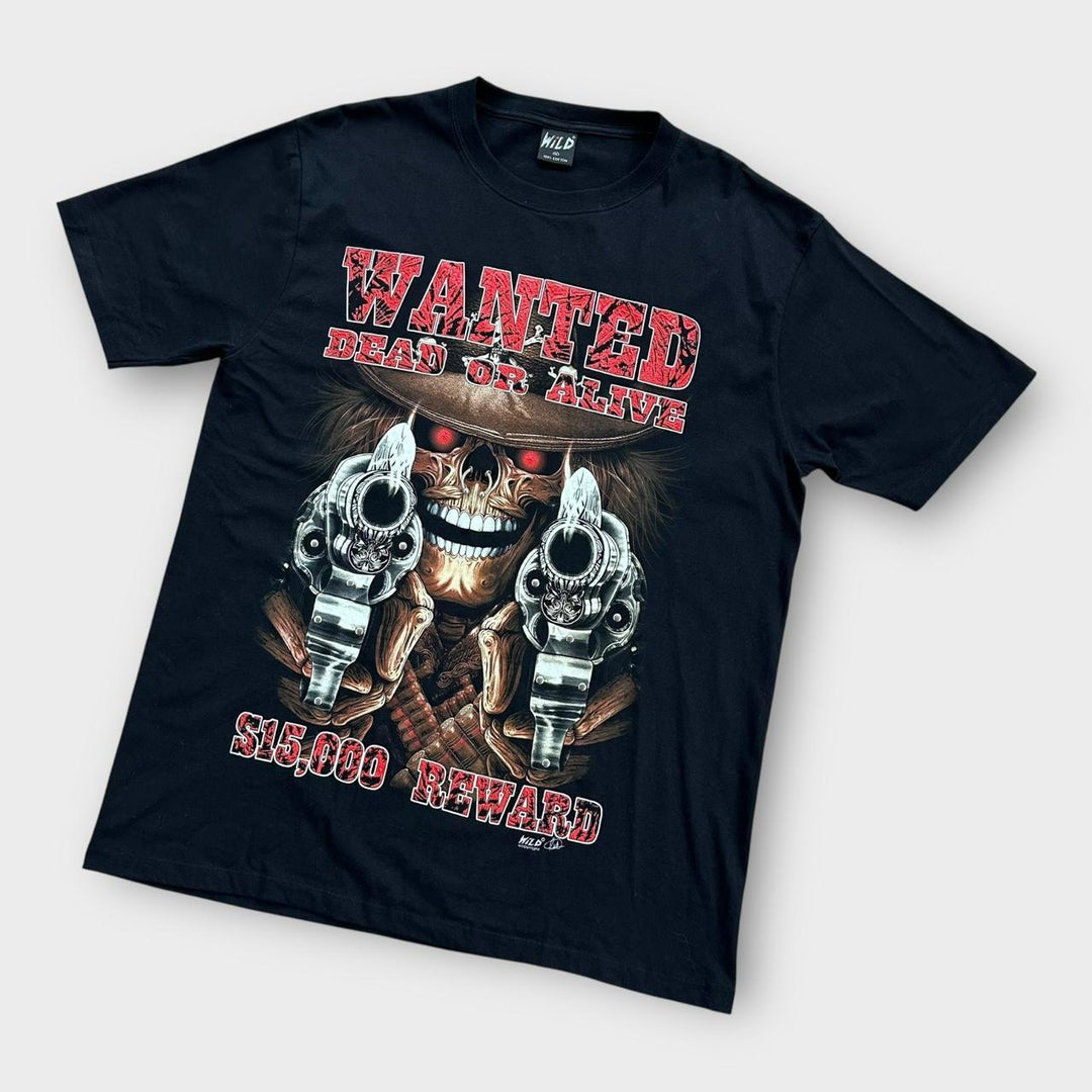 Koszulka z grafiką czaszki – XL