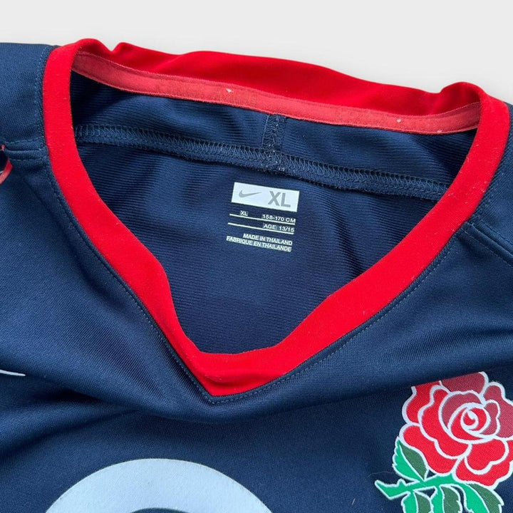 Koszulka do rugby Anglia – dzieci 13/15 (pasuje jak mała)