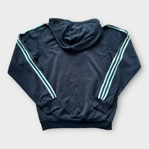 Zapinana na zamek haftowana kurtka Adidas - duża