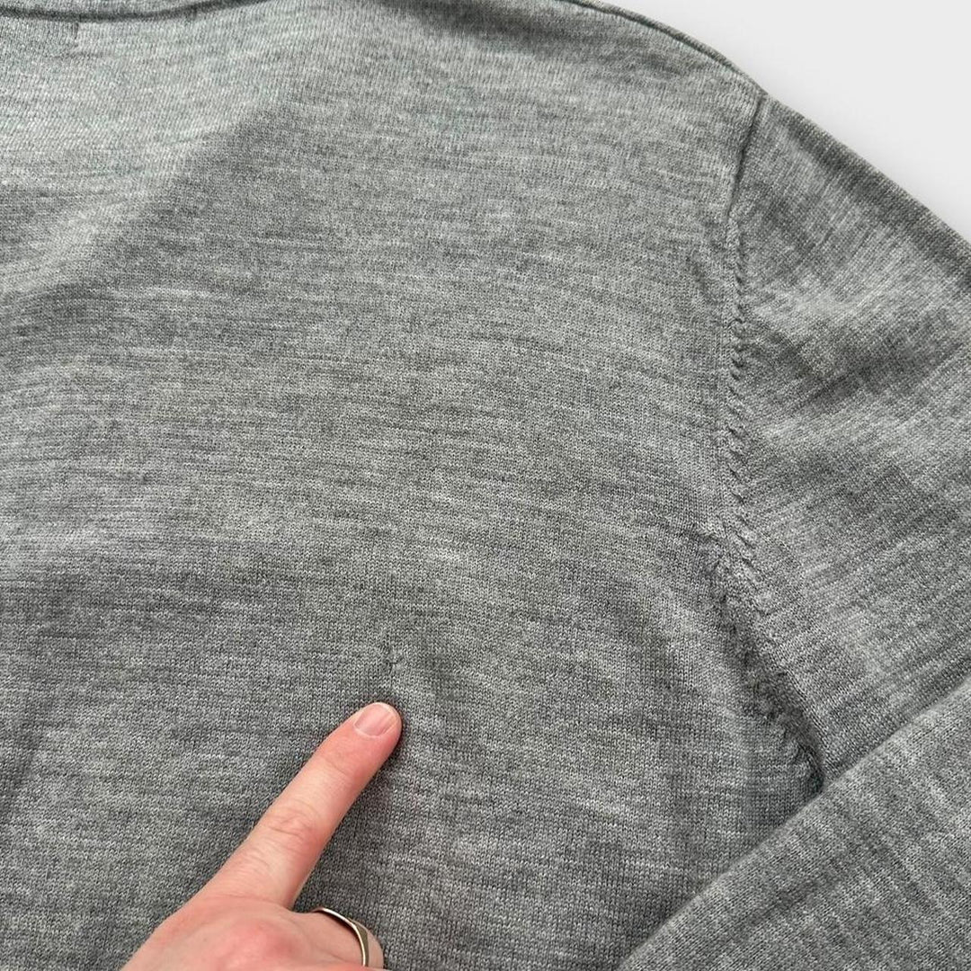 Sweter z dzianiny Henry Lloyd - XL