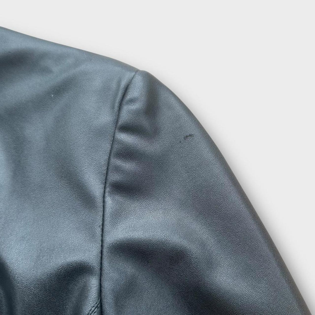 Kurtka skórzana damska Vintage Y2K - UK12