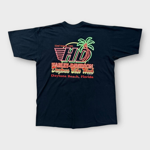 Vintage koszulka z grafiką Harley Davidson – XL