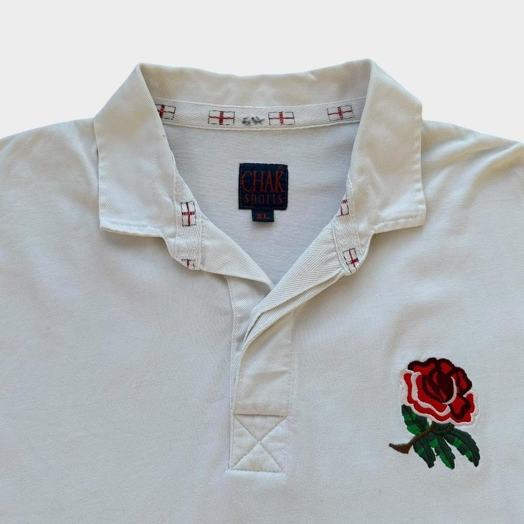 Koszulka do rugby w stylu vintage z Anglii – XL