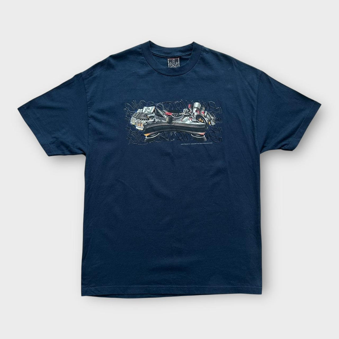 Koszulka z grafiką hiphopową Y2K – XL