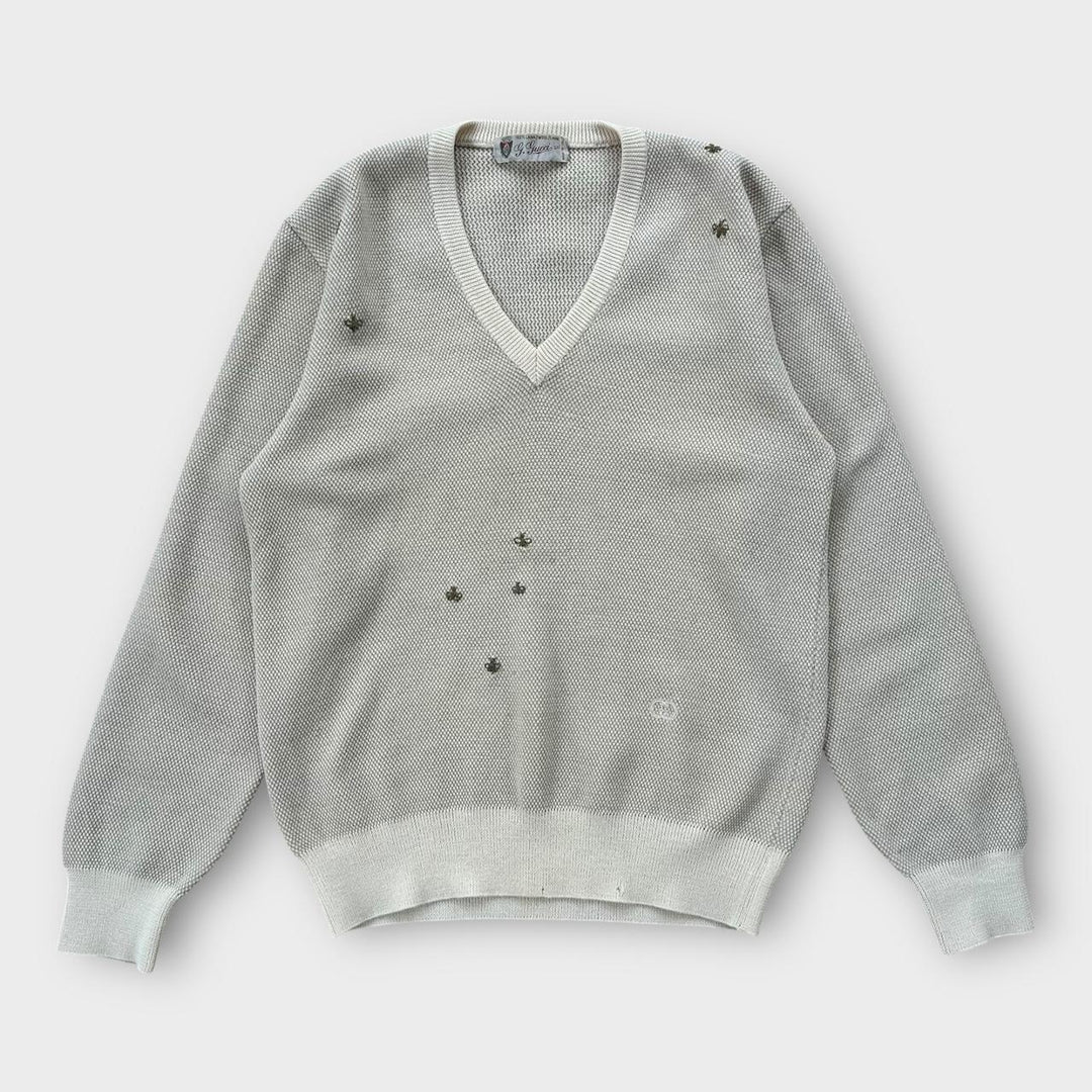 Dzianinowy sweter Gucci z lat 90. – średni