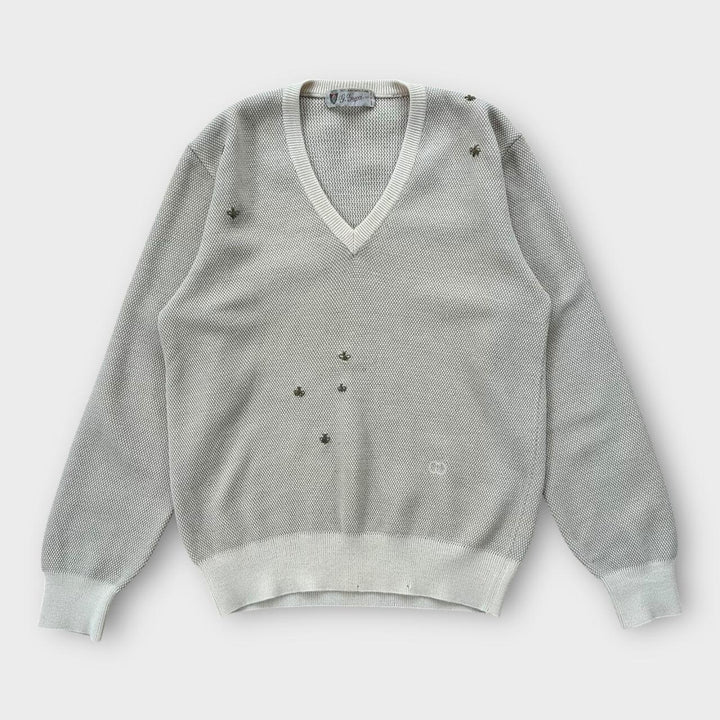 Dzianinowy sweter Gucci z lat 90. – średni