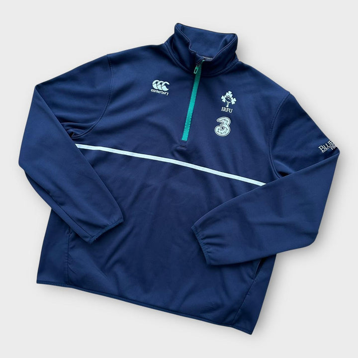 Irlandzka bluza do rugby z zamkiem błyskawicznym w rozmiarze XL