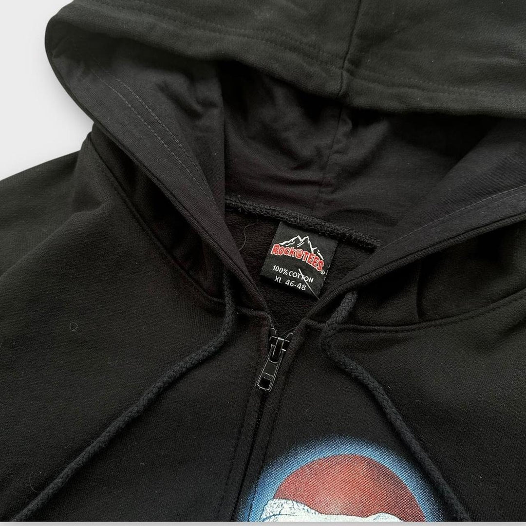 Bluza z kapturem i grafiką Vintage Tupac – XL