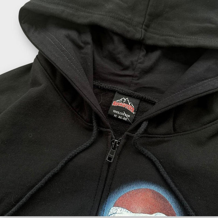 Bluza z kapturem i grafiką Vintage Tupac – XL