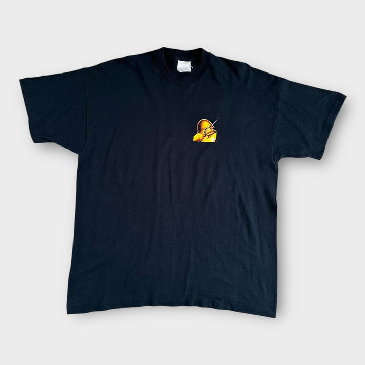 Vintage koszulka z grafiką z silną kokardką – XL