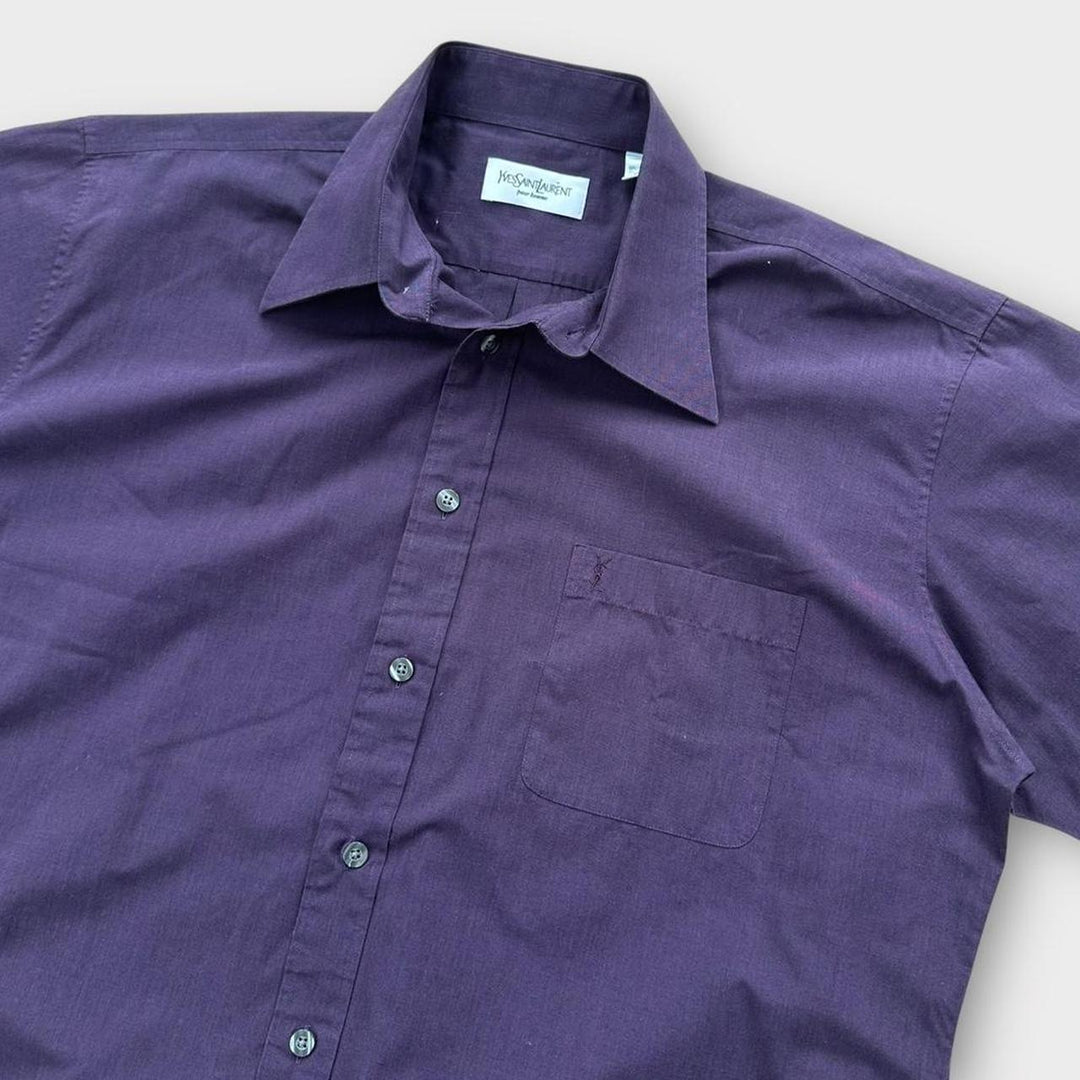 Koszula z krótkim rękawem Vintage YSL - duża