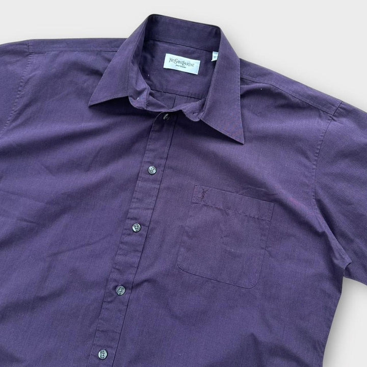 Koszula z krótkim rękawem Vintage YSL - duża