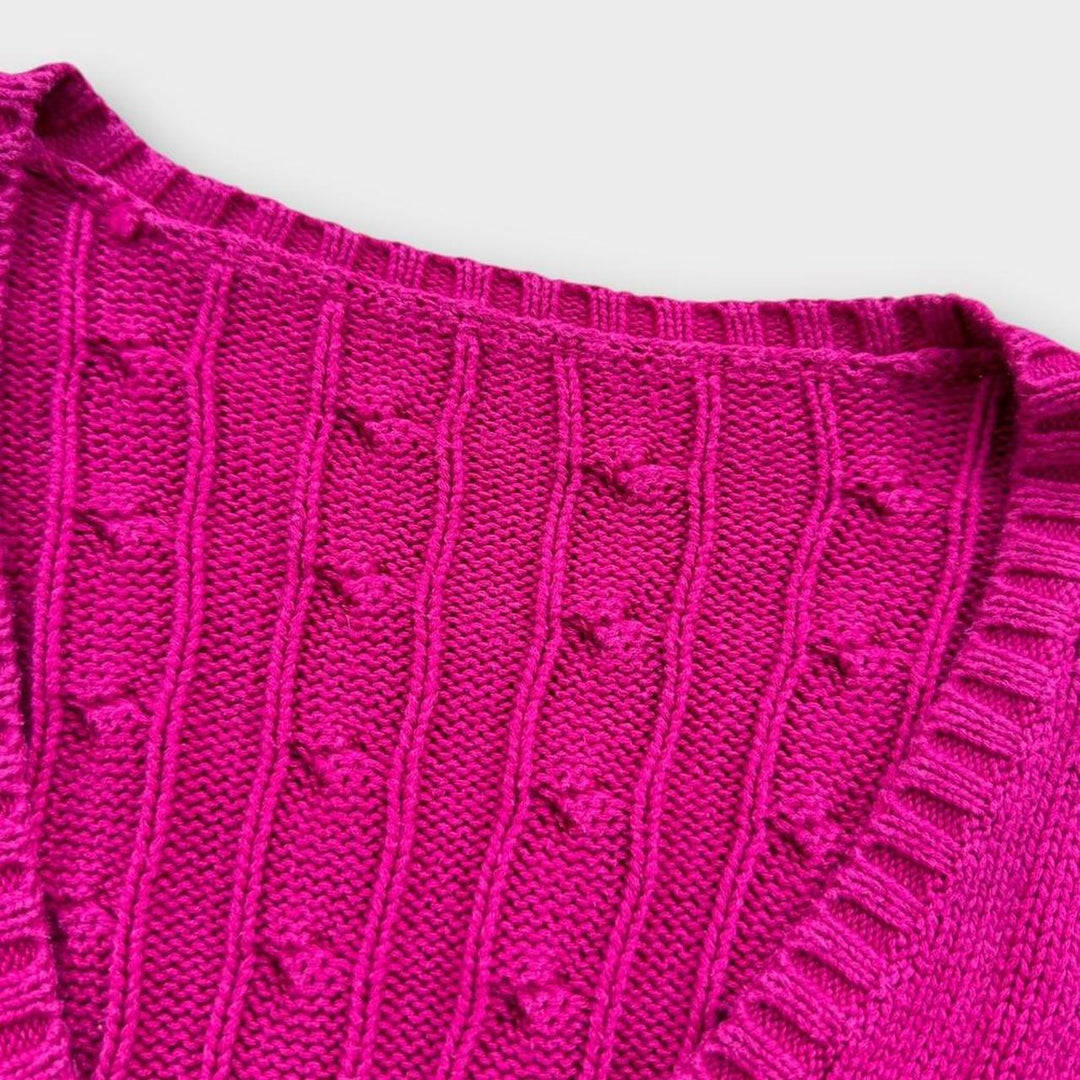 Sweter Ralph Lauren o splocie warkoczowym - średni