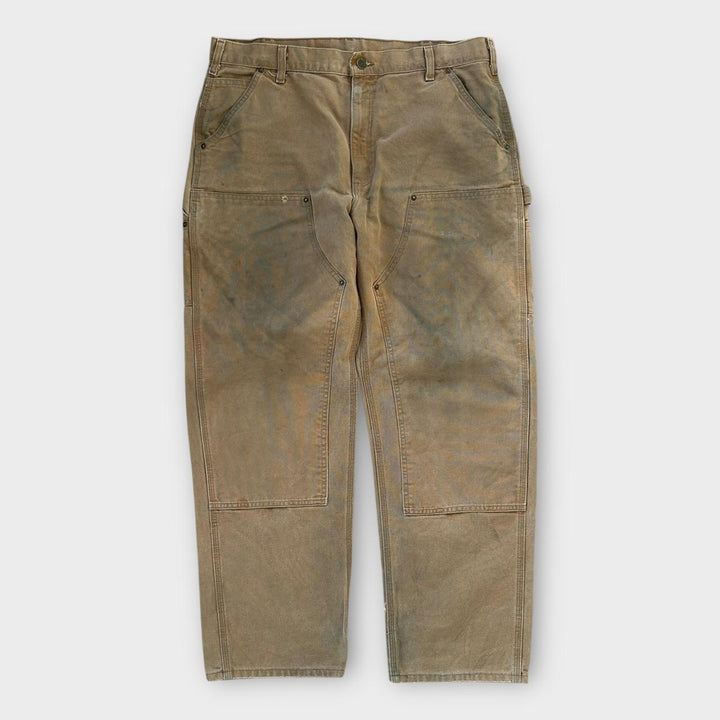 Spodnie Carhartt z podwójnym kolanem - 38 cali w pasie