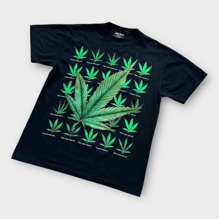 Koszulka z grafiką Weed – duża