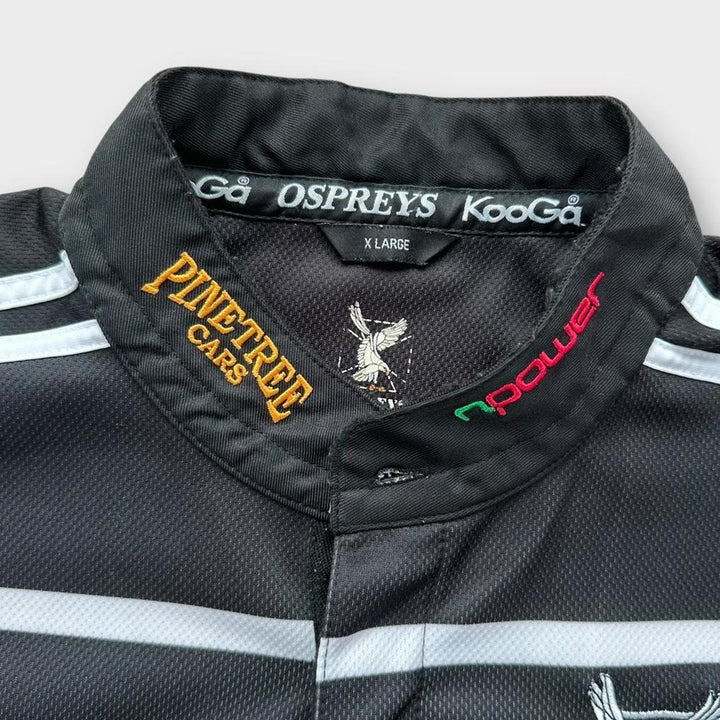 Koszulka do rugby Vintage Ospreys – XL