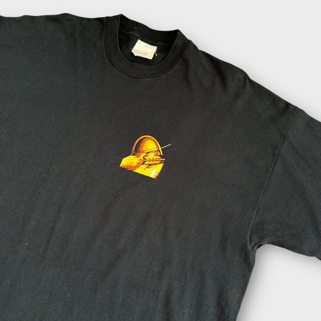 Vintage koszulka z grafiką z silną kokardką – XL