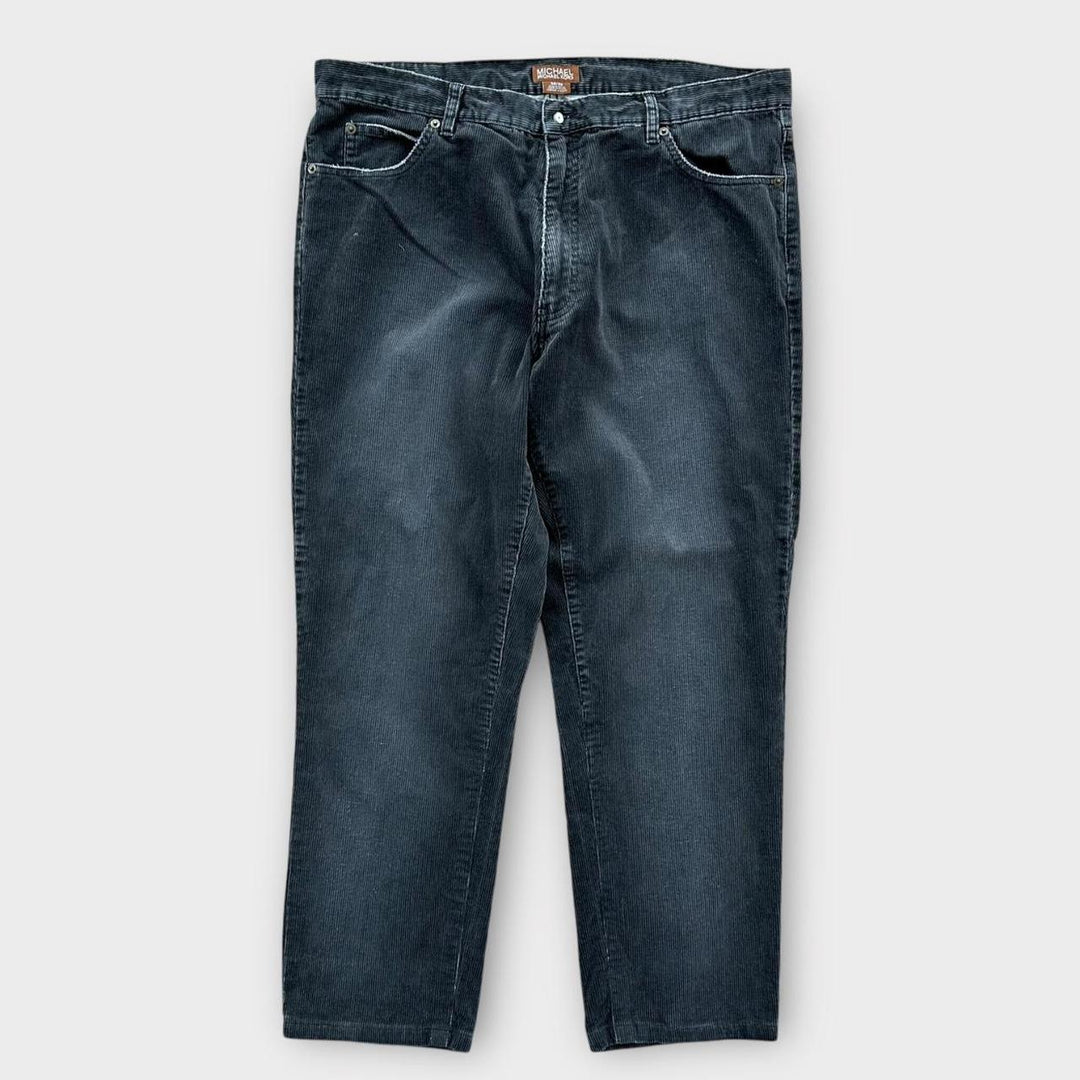 Sztruksowe spodnie Michaela Korsa - stan 38