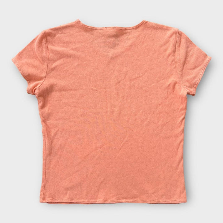 Koszulka jeansowa Y2K Armani - UK16