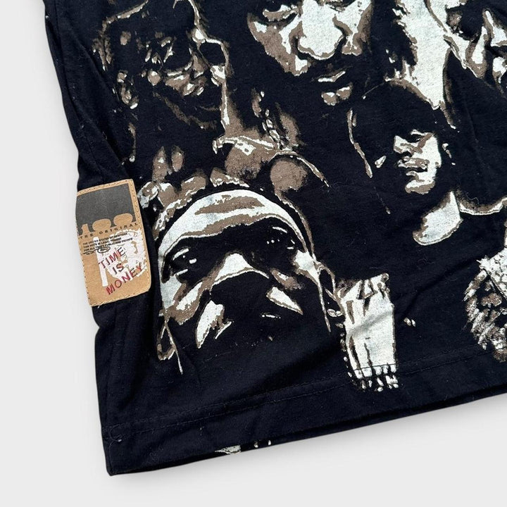Koszulka rapowa Time is Money Hip-Hop na całej powierzchni – XL