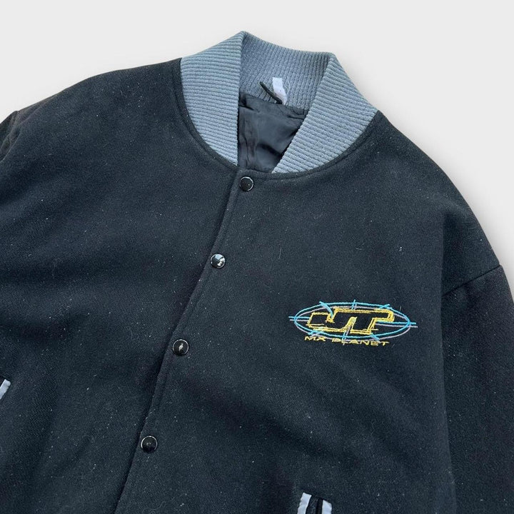Kurtka bomberka motocrossowa w stylu vintage - mała