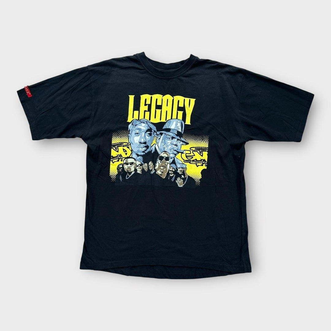 Vintage koszulka z grafiką Tupaca i Biggiego – XL