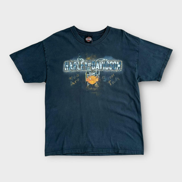 Koszulka z grafiką Harley Davidson - duża